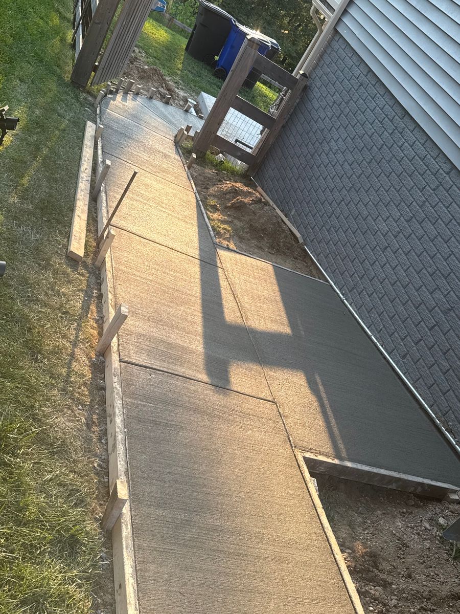 Landscape Installation for RDR Landscaping in Baltimore, MD