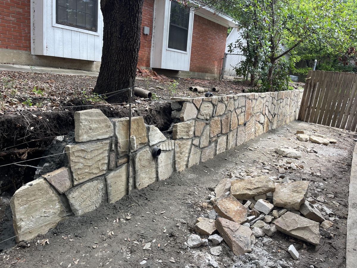 Retaining Walls for J&S Outdoor Living  in Fort Worth, TX