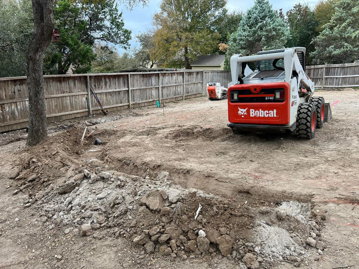 Patio Design & Construction for DR Landscape in San Antonio, TX