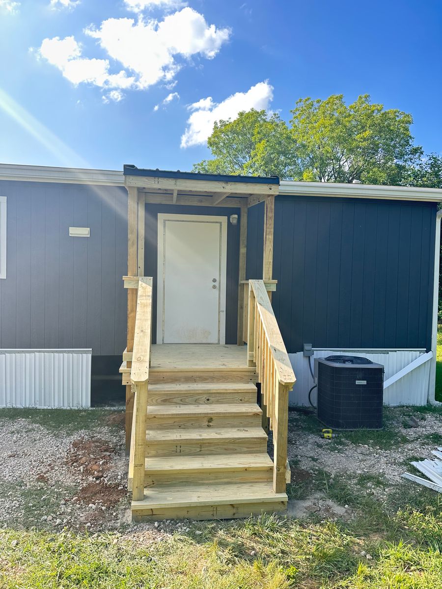 Deck Installation for Timberline Deck & Patio in Covington, TX