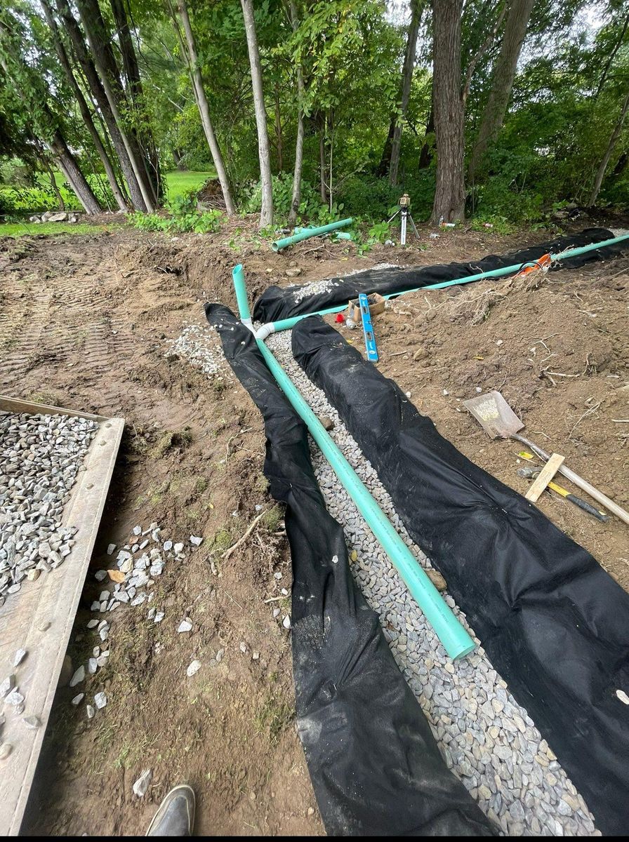 Grading for CS Property Maintenance in Middlebury, CT