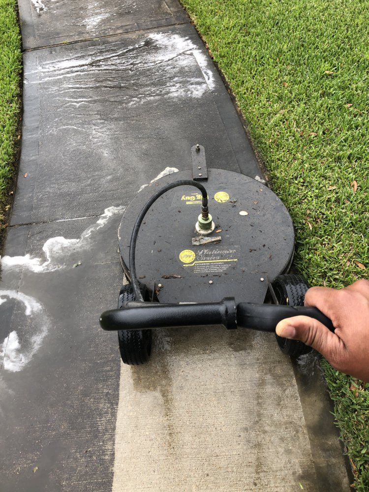 Sidewalk Cleaning for Power Pressure Wash in Houston, TX