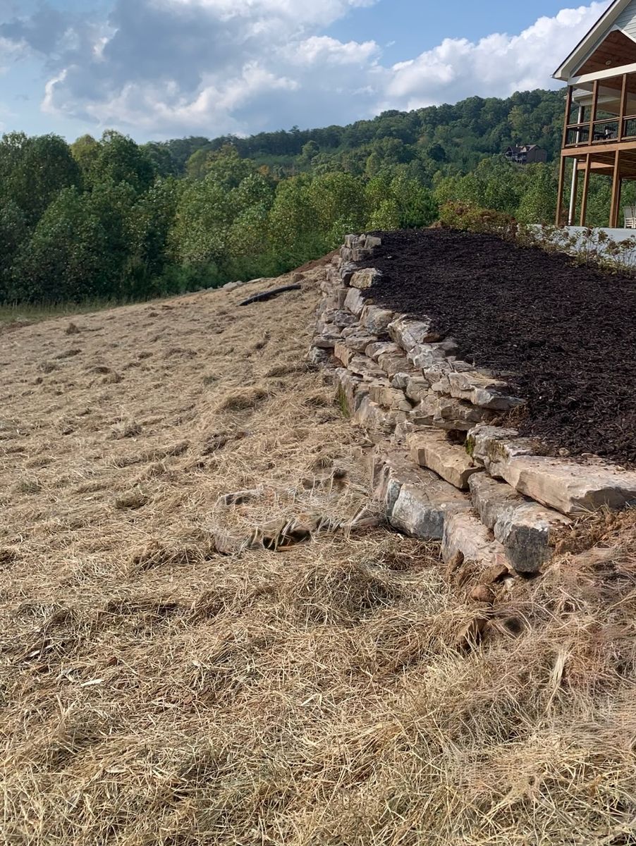 Hardscape Installation for Level Up Land Management, Inc. in Young Harris, GA