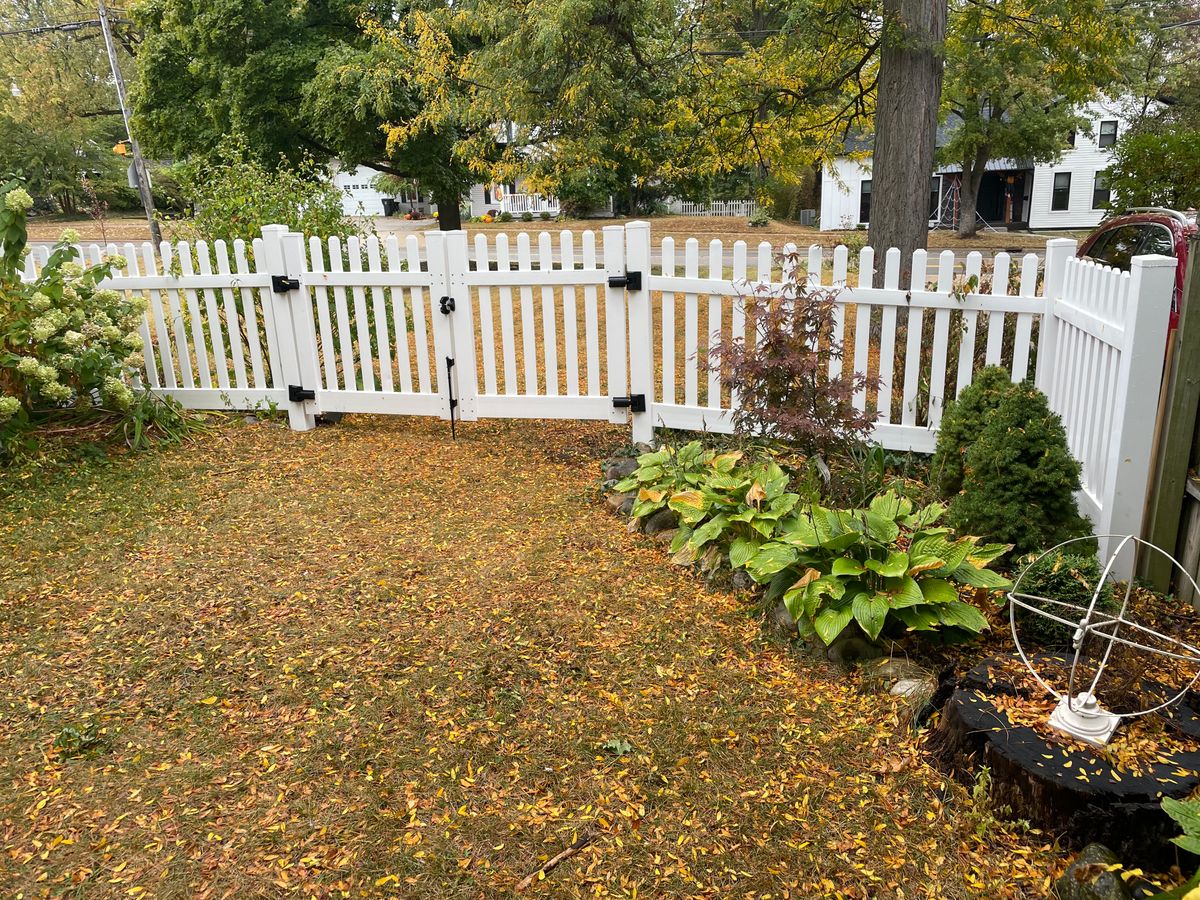 Fence Installation for TMF Services in Lapeer County, MI