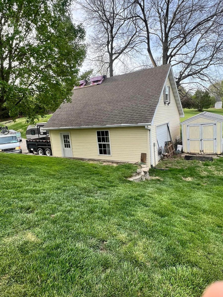 Seamless Metal Gutters for Full Roof  in Saint Joseph, MO