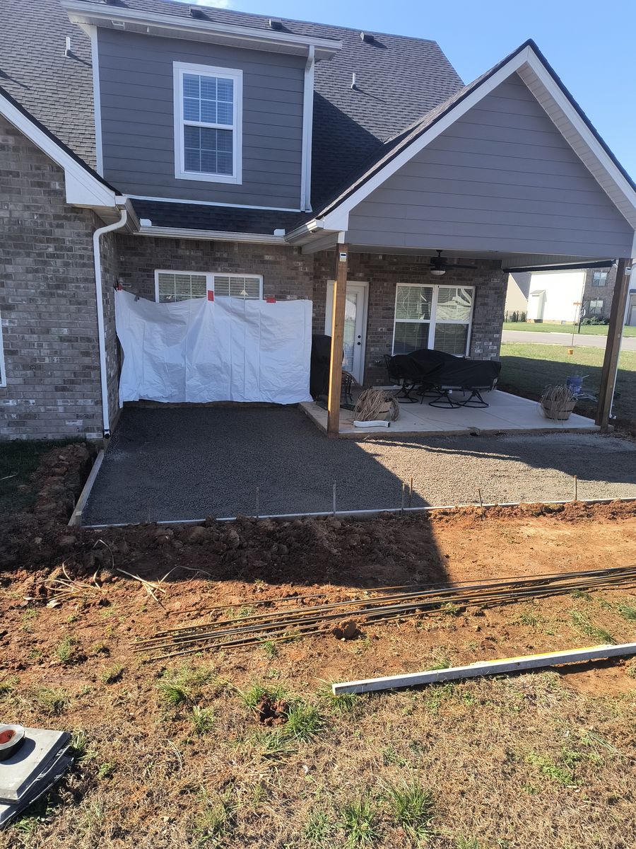 Concrete for Layne It Down Concrete Artisan in Clarksville, TN