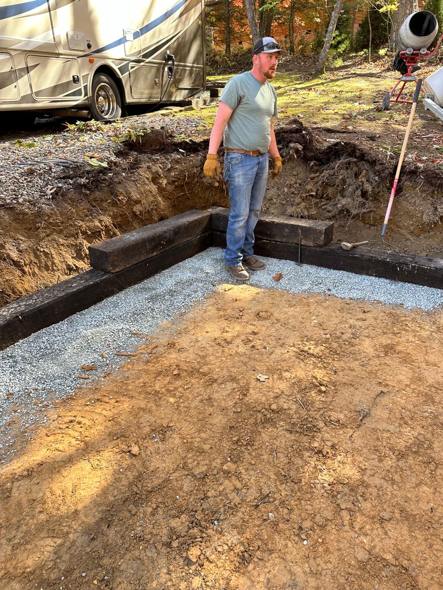 Grading and Leveling for Trophy Ridge Grading & Hauling in Mountain City, TN