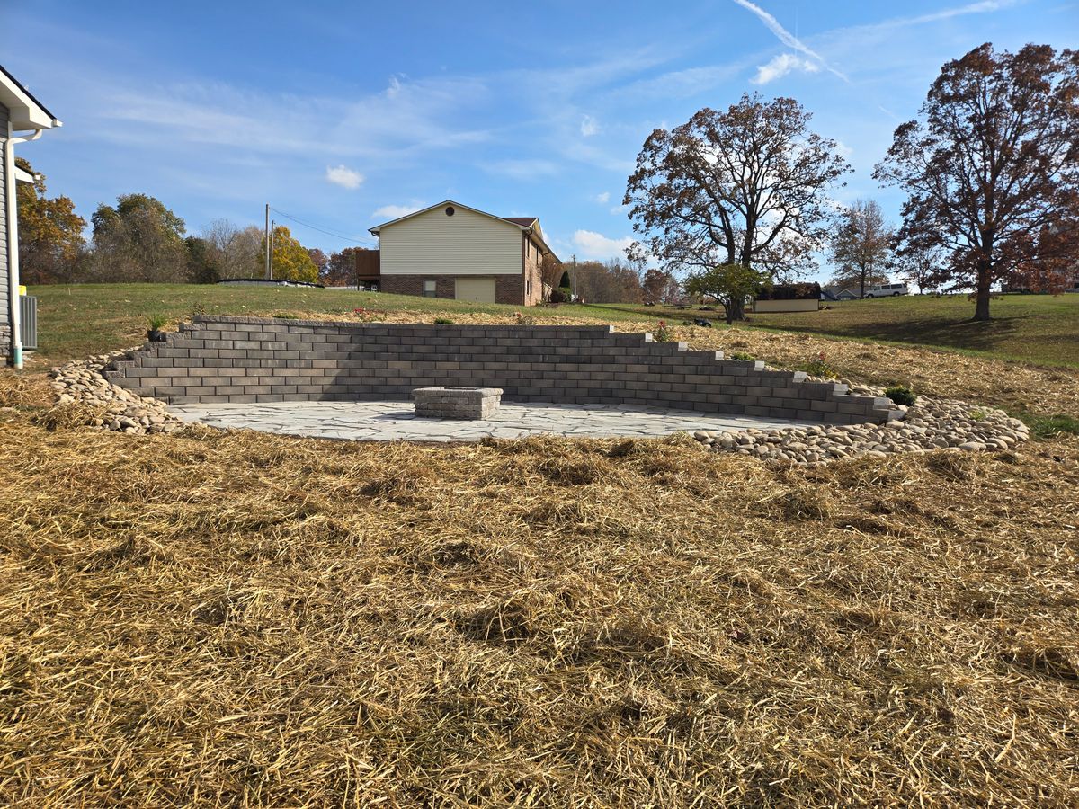 Patio Design & Construction for Lafollette Mulch, Stone and Lawn Care in La Follette, TN