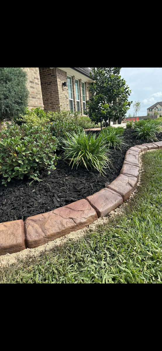 Landscaping for Texas Curb N Borders in Houston, TX