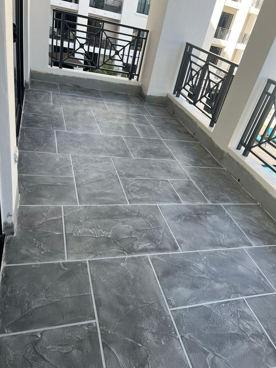 Decorative Concrete Overlay for Beautiful and Affordable Stamped Concrete by Castilla Concrete Finish Design Corp in Sunrise, FL