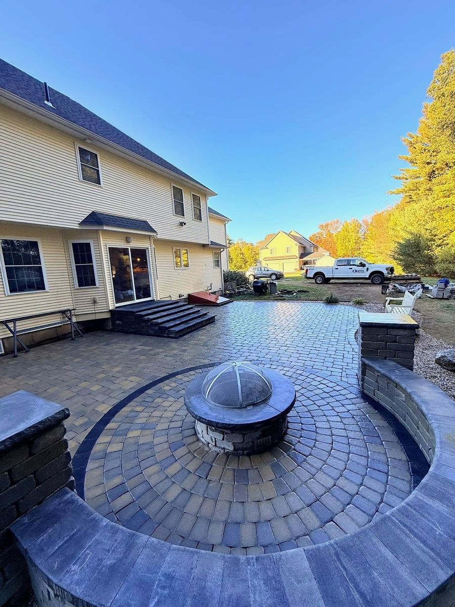 Patio Design & Construction for Elite Pavers and Fencing in Springfield, MA