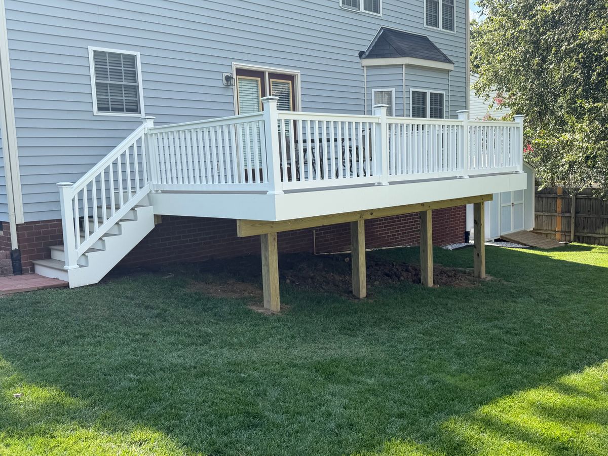 New decks for Integrity Builders of Virginia in Ashland, VA