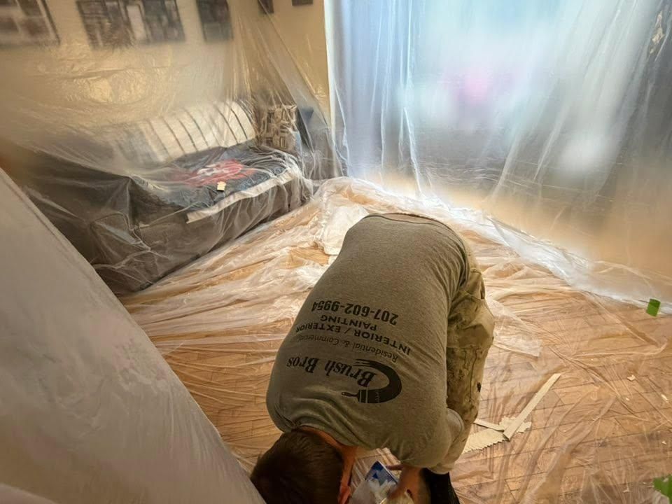 Interior Painting for Brush Bro’s in Hollis, ME