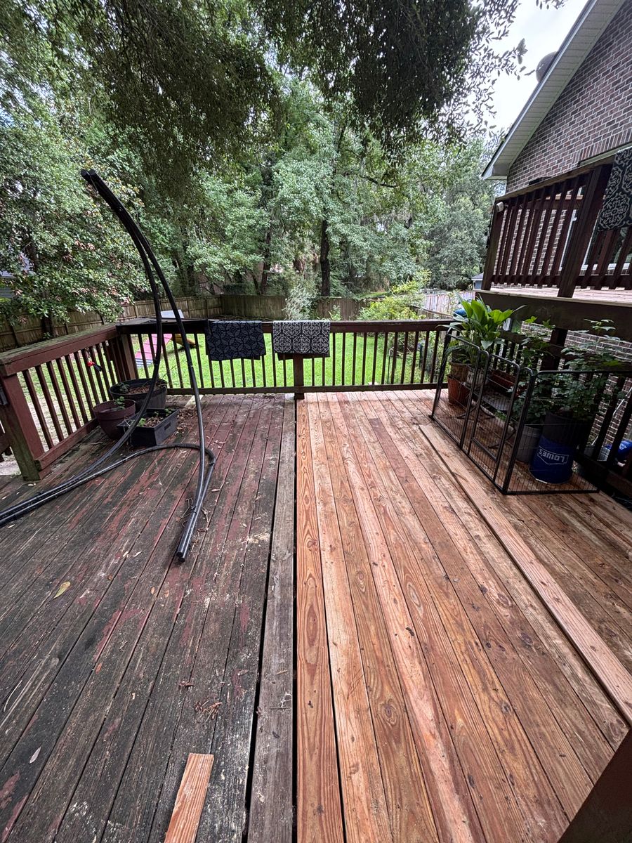 Deck & Patio Installation for Snap Remodeling in Charleston, SC