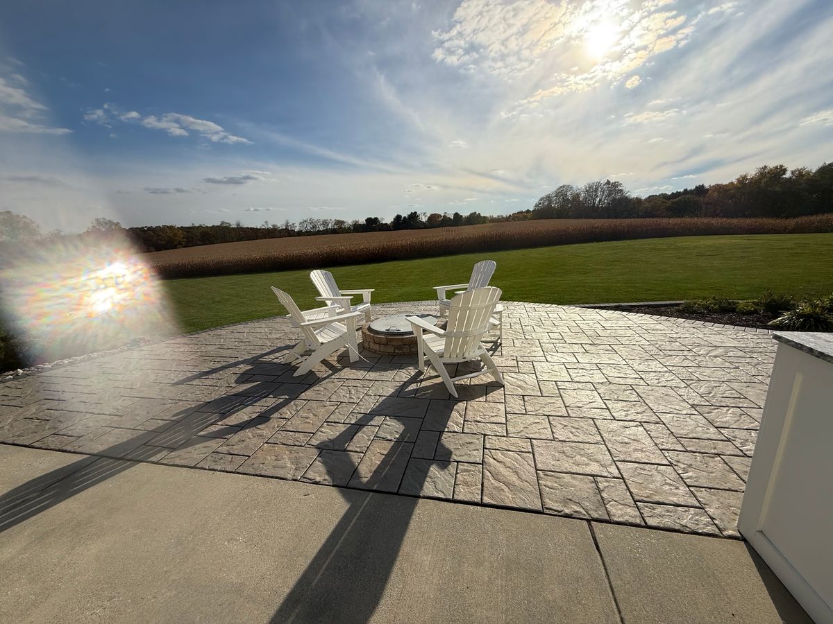 Landscape Installation for RDR Landscaping in Baltimore, MD