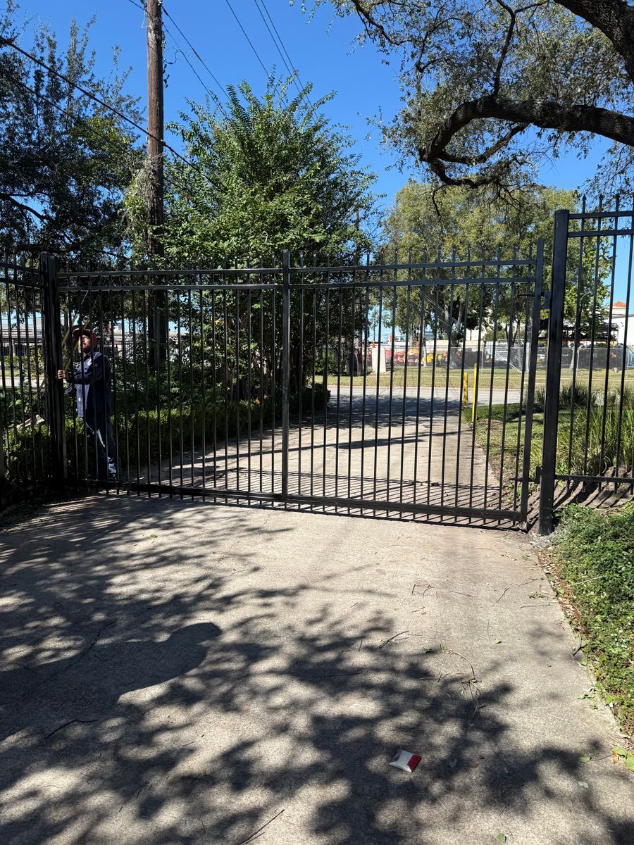 Iron Fencing for Kingdom Fence in Houston, TX