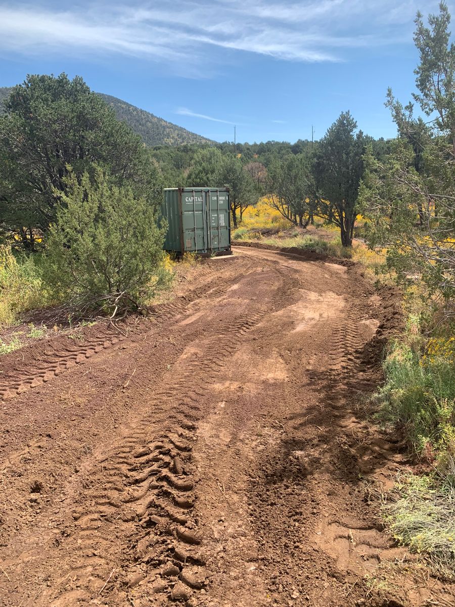 Site Preparation / House Pads for S&D Excavations in Ash Fork, AZ