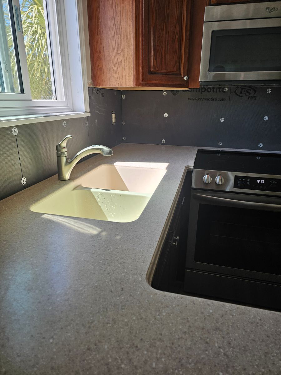 Kitchen Renovation for DL Construction & Flooring in Morehead City, NC