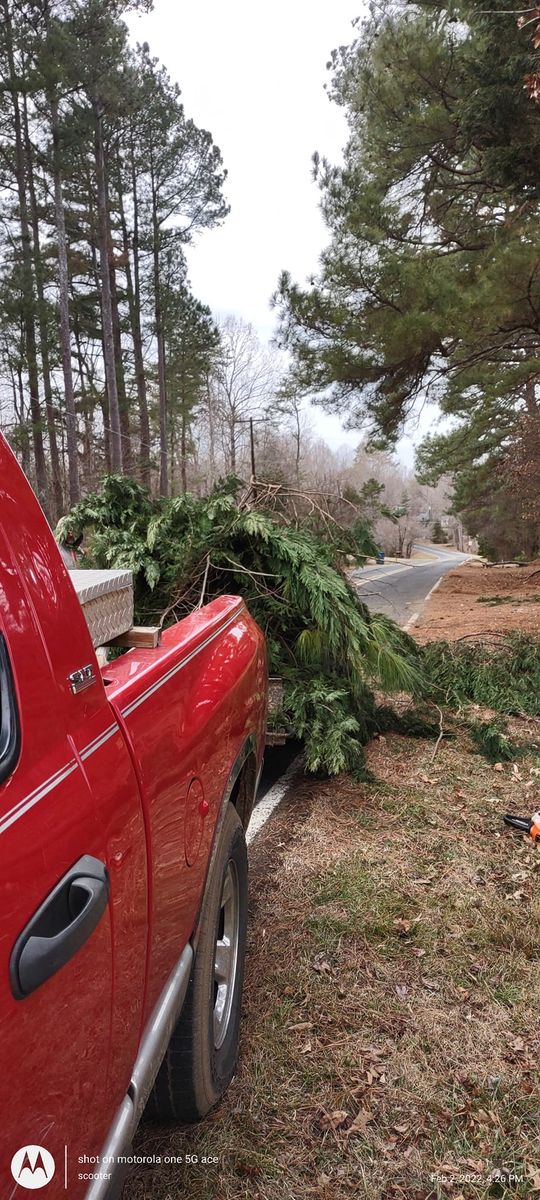 Hauling Unwanted Items for Top Notch Lawn Care and Tree Removal in Mebane, NC