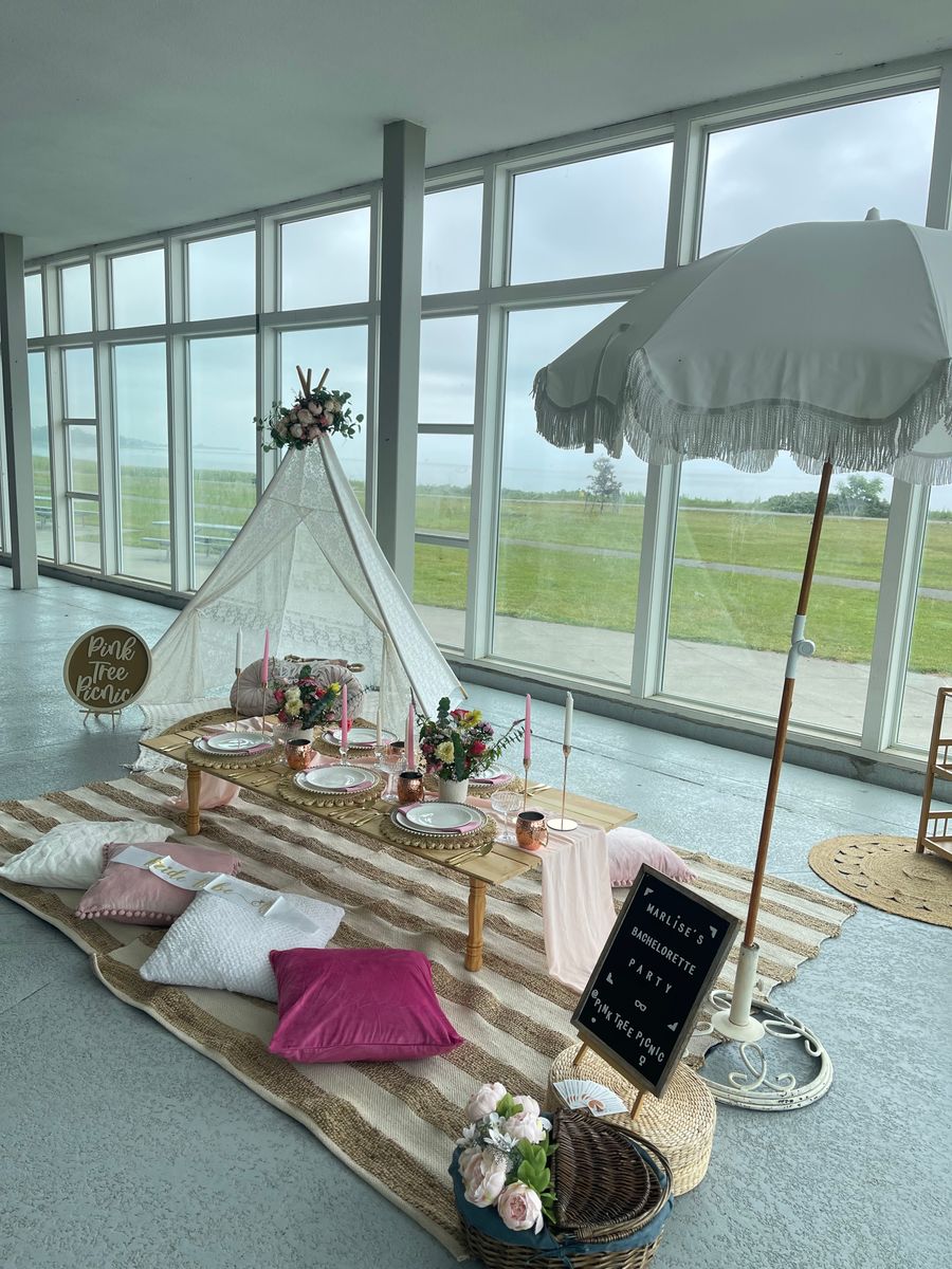 BRIDAL SHOWER / BACHELORETTE PICNIC PACKAGE for Pink Tree Picnic in Hartford, CT