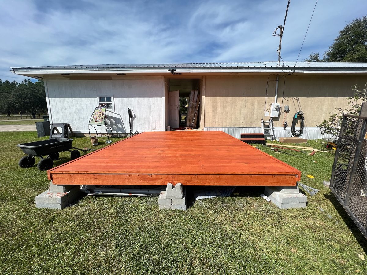 Deck & Patio Installation for Reyna Remodeling and Repair LLC in Diamondhead, MS