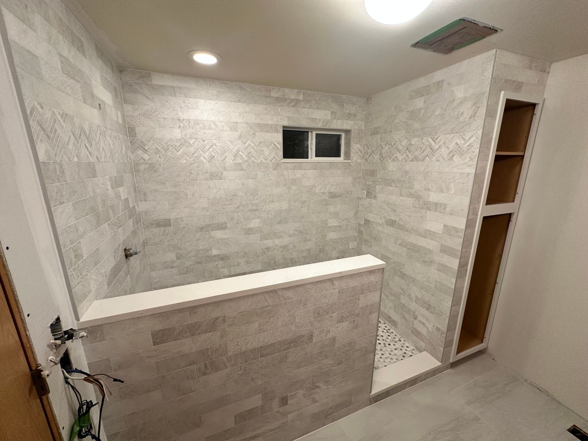 Bathroom Renovation for P Martin Construction LLC in Snohomish, WA