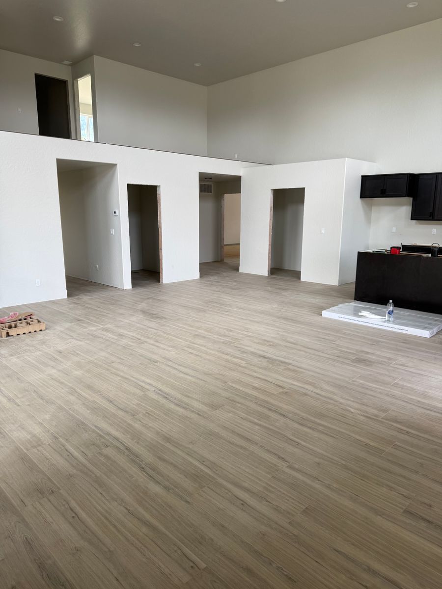 Floor Installation for CJL Flooring in Post Falls, ID