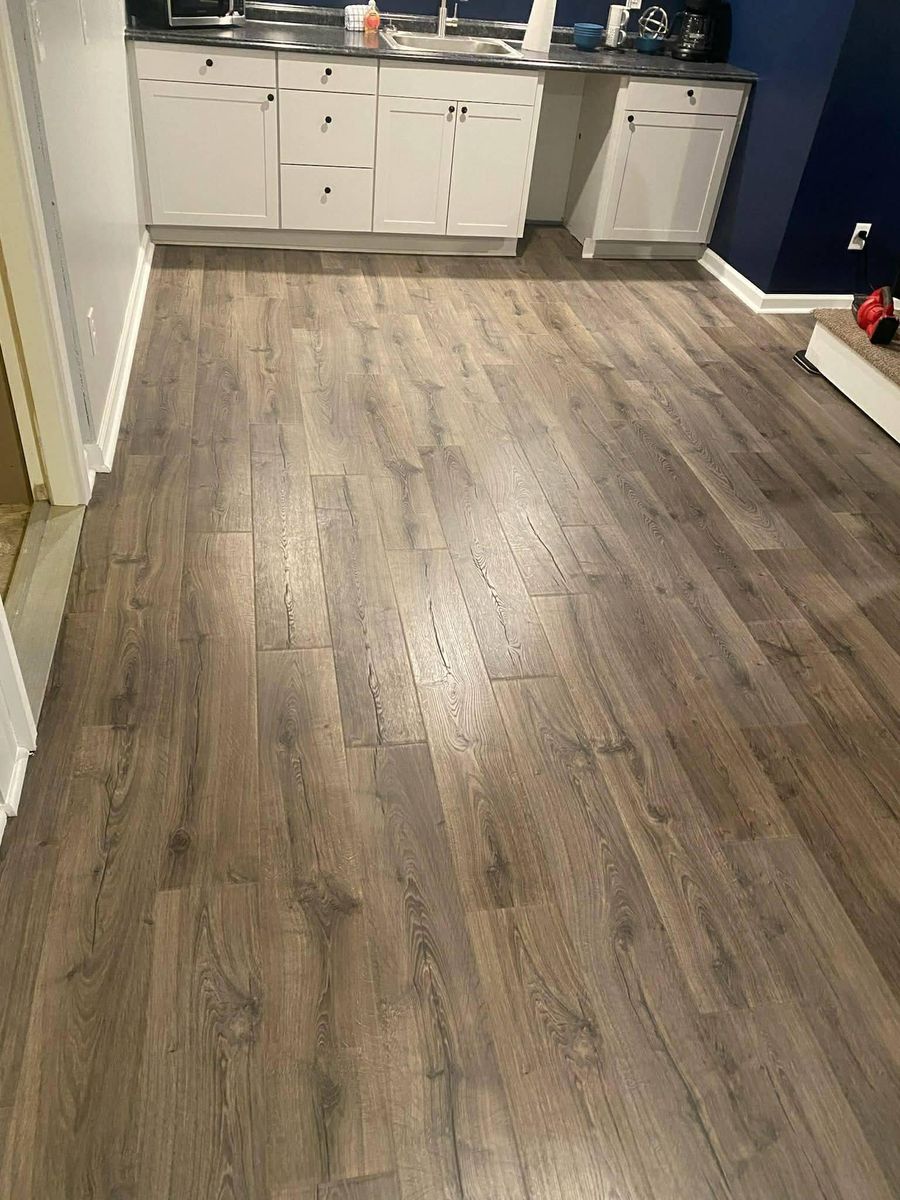 Wood Floor Refinishing for C4 TrueVision Renovations in Asheville, NC