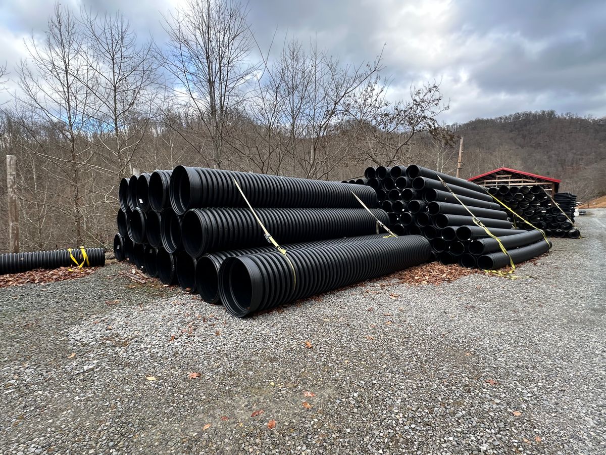 Sale of hdpe waterline for SNL AERATION in Pecks Mill,,  WV