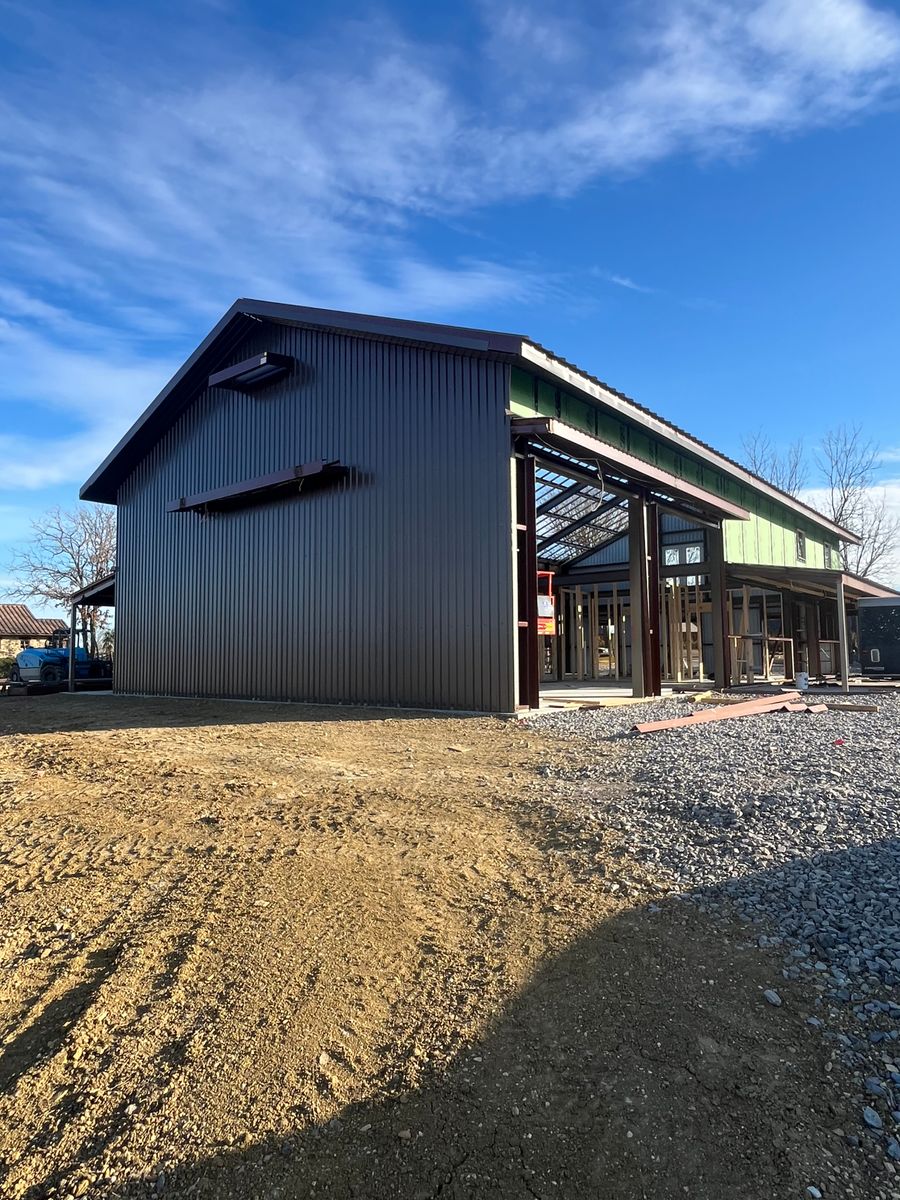 Custom Metal Buildings for CR Fabrication in Royse City, TX