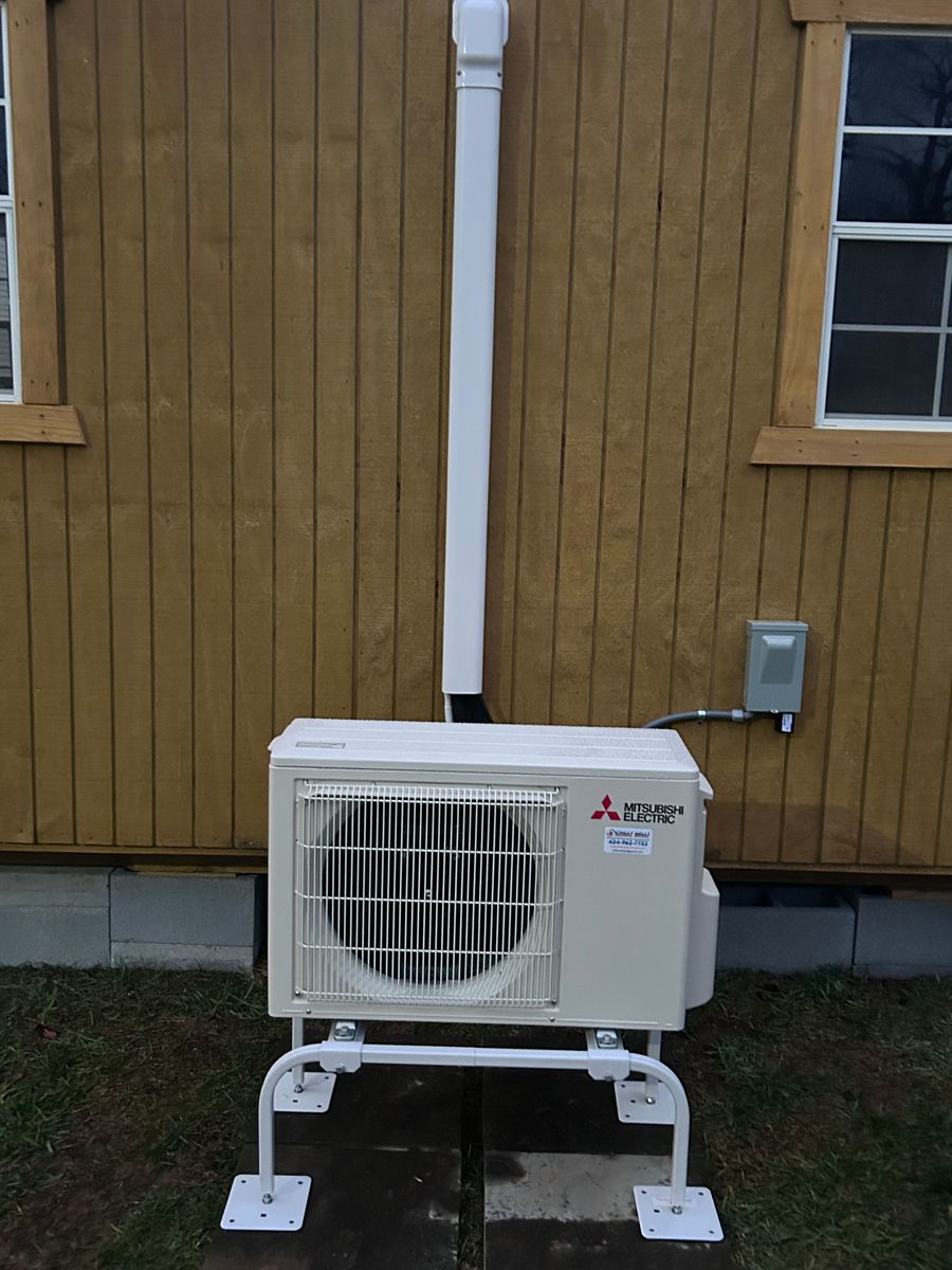 Installation of HVAC Systems for Chilly Willy Mechanical in Charlottesville, VA