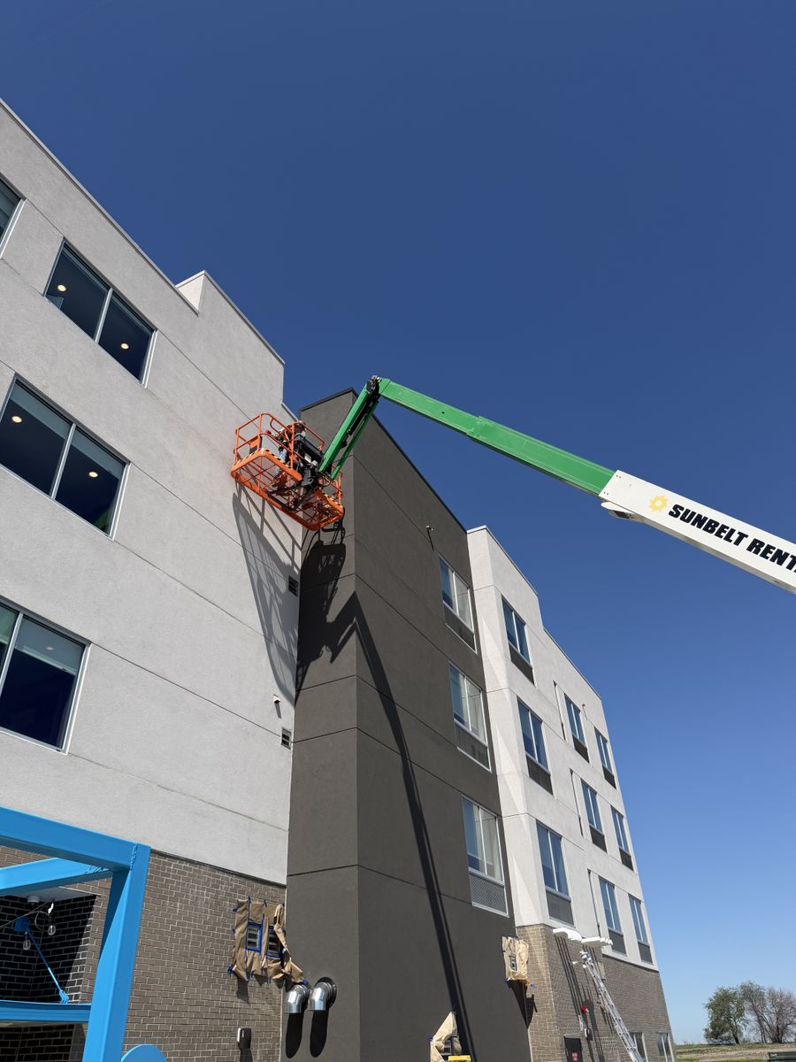 Exterior painting for Goodside Painting and Handyman Service in Norwalk, IA