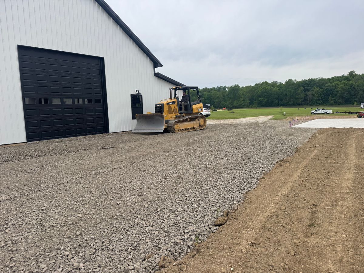 Grading for ASC Excavating LLC in Lucas, OH