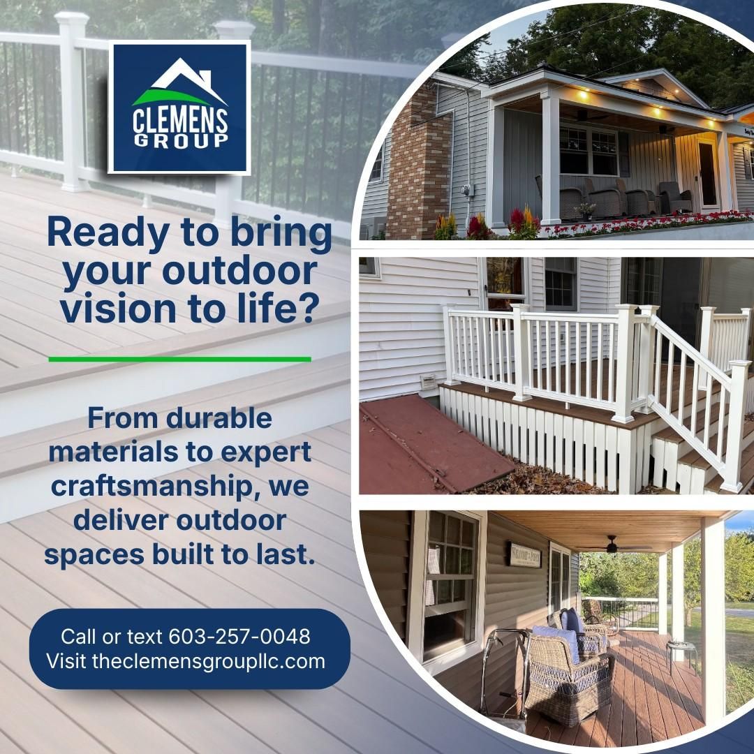 Deck Installation for TCG ROOFING & EXTERIOR SOLUTIONS in Salem, NH