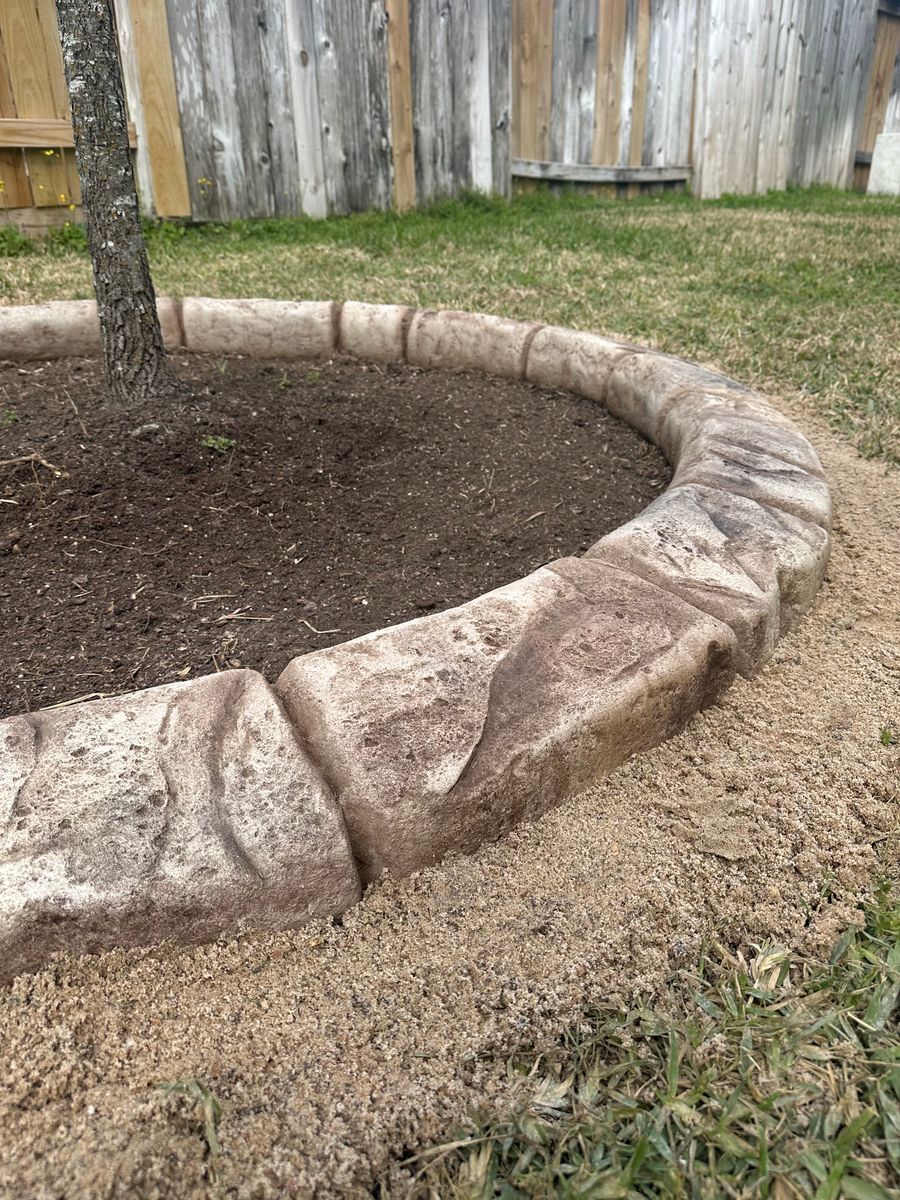 Landscaping for Texas Curb N Borders in Houston, TX
