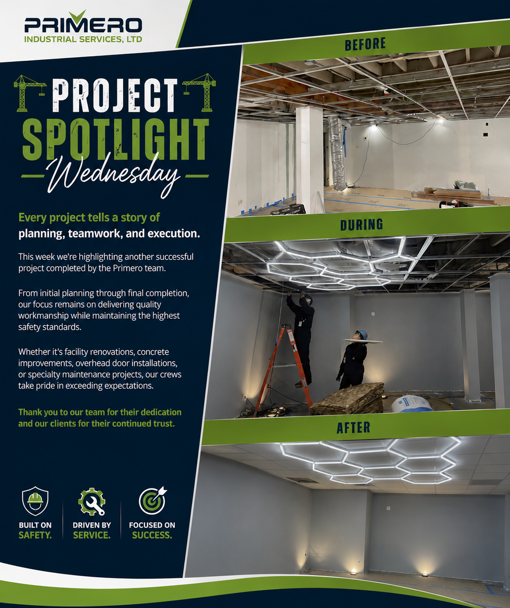 Remodeling for Primero Industrial Services, LTD in Webster, TX