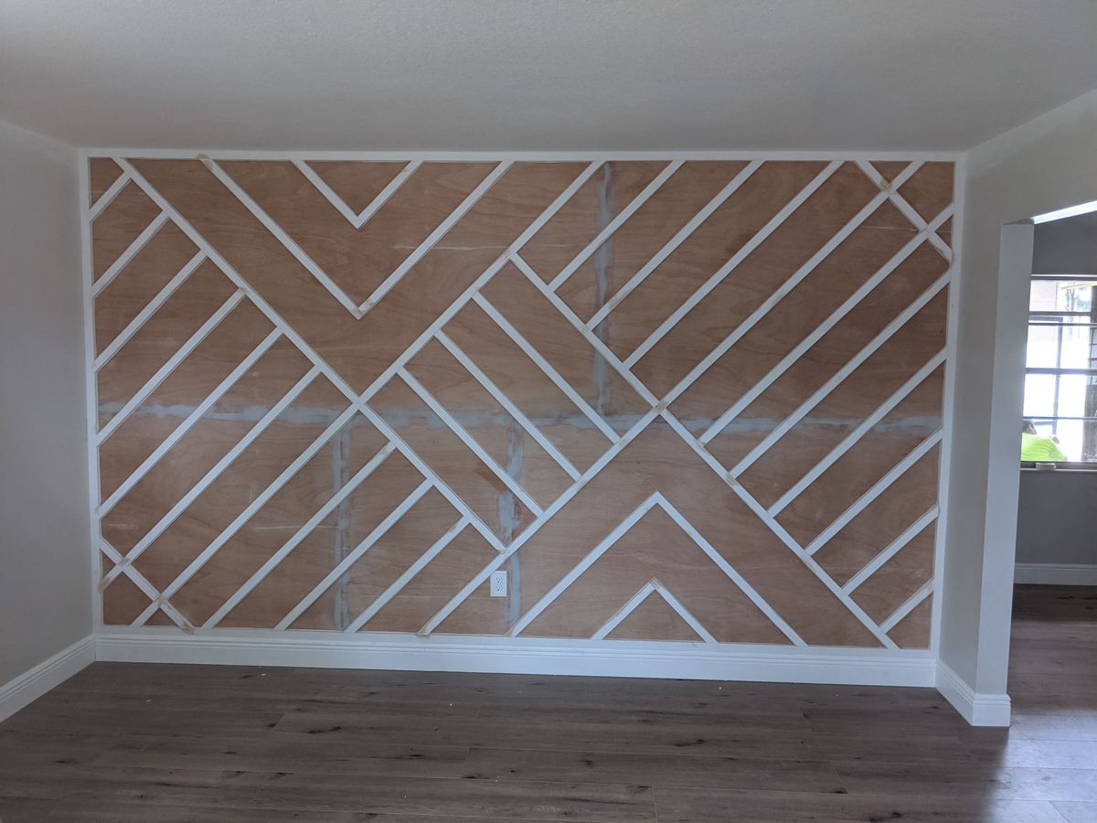 Accent Walls for MJ'S TRIM INC. in Orlando, FL