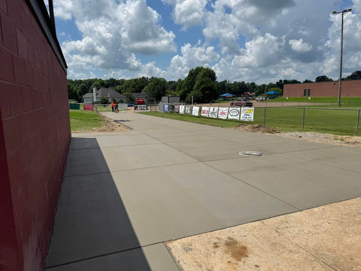 Concrete for Ramsey Concrete Construction in Covington, TN