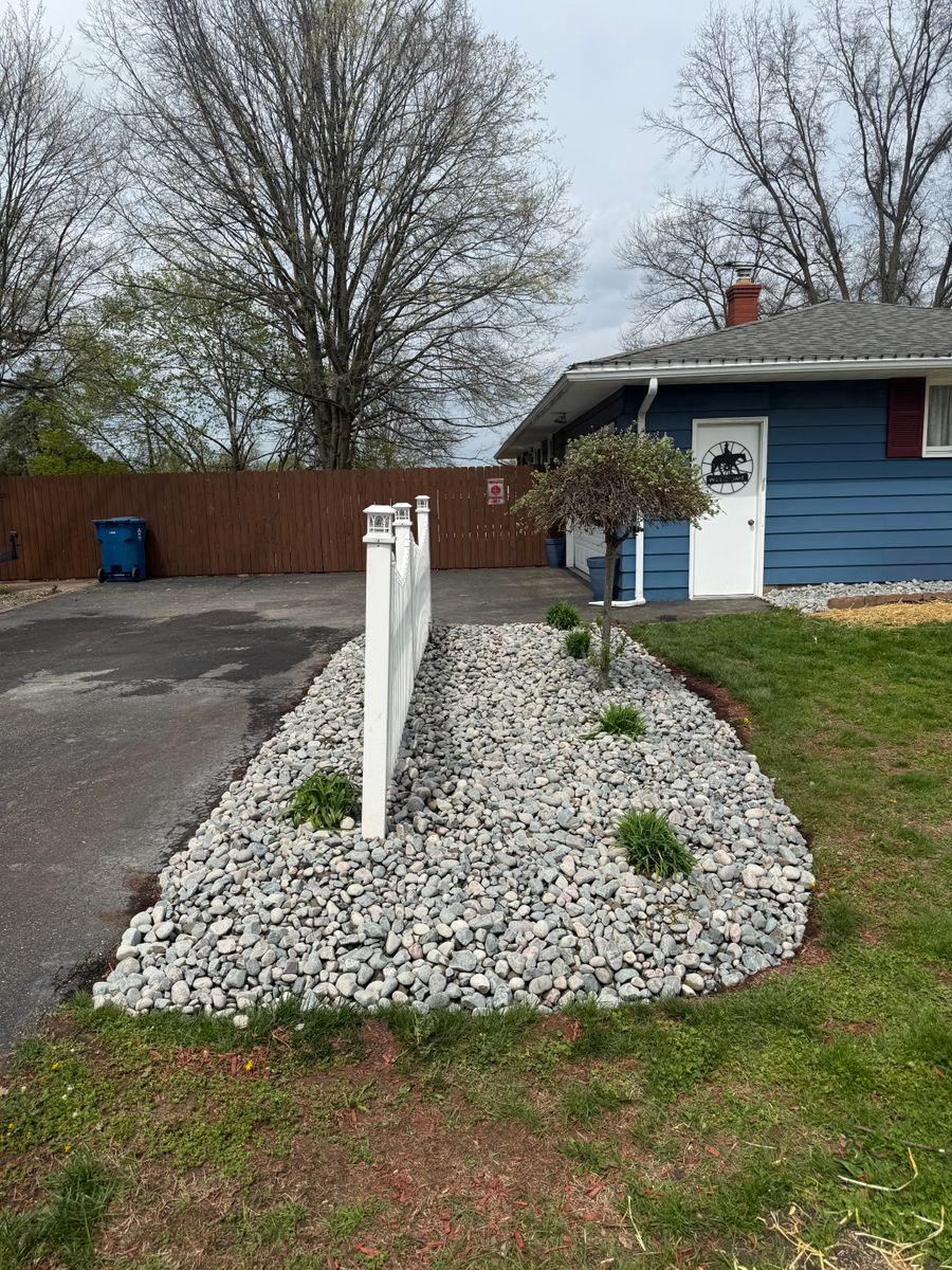 Rock Installation for Jenkins Landscaping & Property Management LLC in Clinton, OH