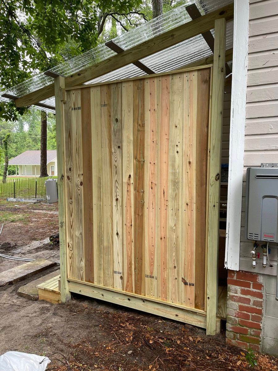 Carpentry for Hudnell Construction in Belhaven, NC