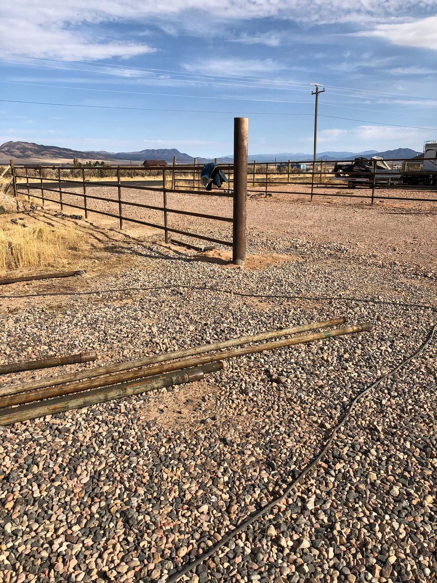 Fence Installation for Burton Fencing in Parowan, UT
