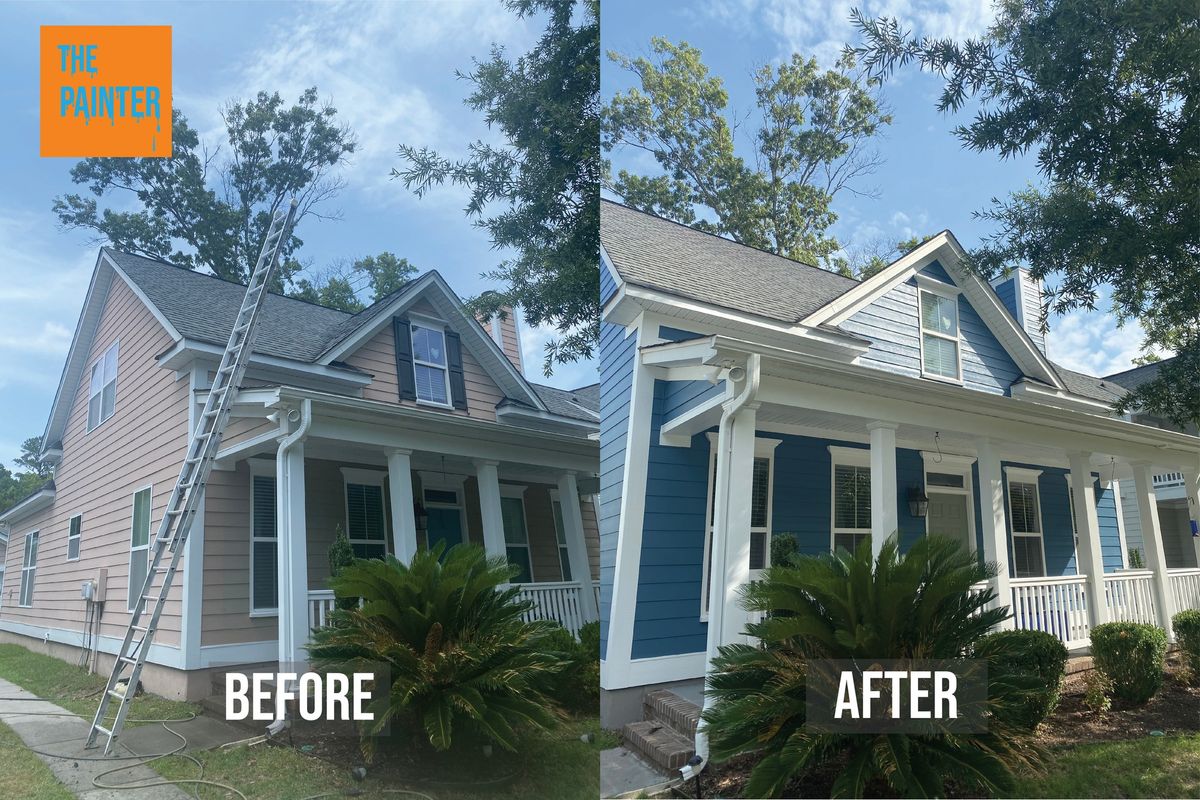 Roof Washing for G&M Painters LLC in Charleston, SC