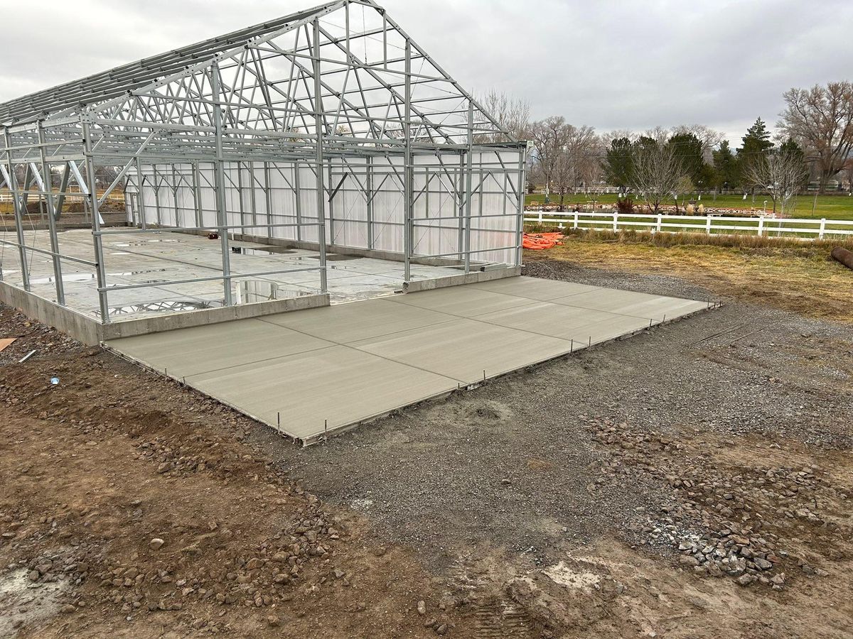 Sidewalk Installation for Diamond Peak Concrete in Garland, UT