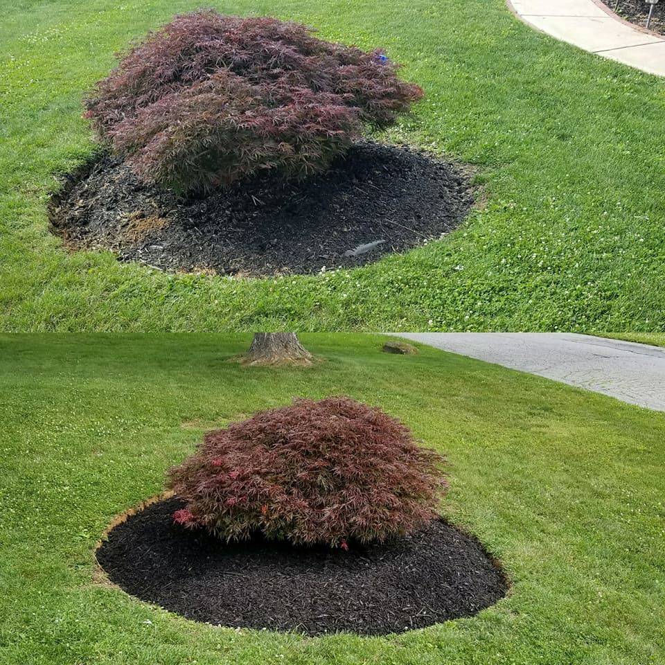 Mulch Installation for Trippin A-Lawn in Bethlehem, PA