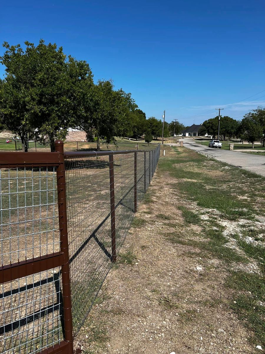 Fencing for JG Welding & Construction Services in Weatherford, TX