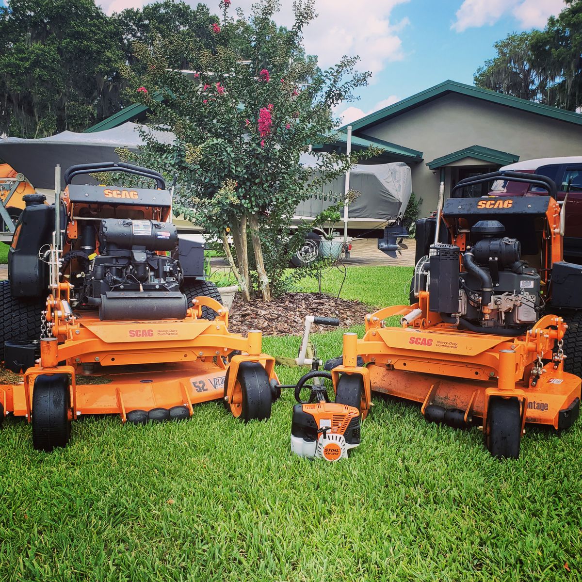 Mowing for Village Lawn Services LLC in Lake Panasoffkee, FL