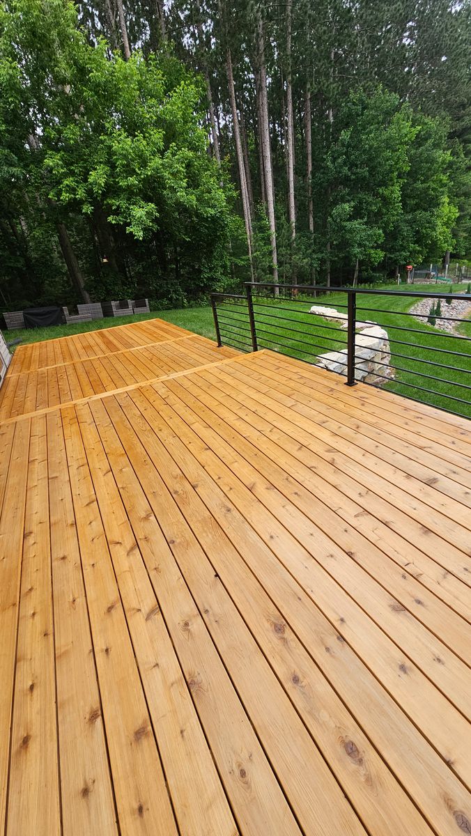 Exterior Railing for Timber Concepts  in Abrams, WI