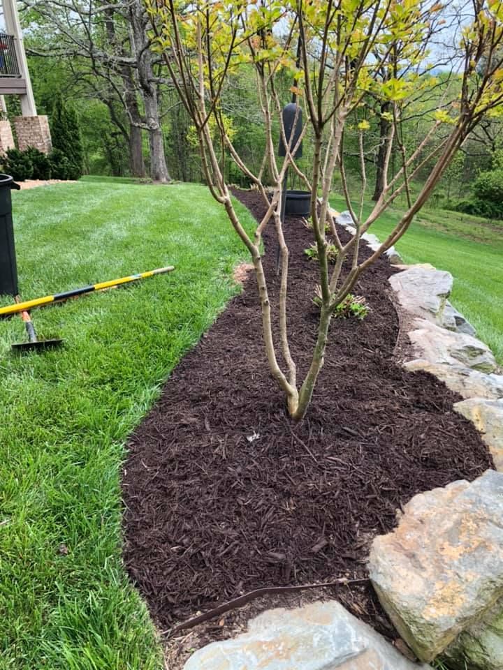 Mulch Installation for ULTIMATE LANDSCAPING in Wilkes County, NC