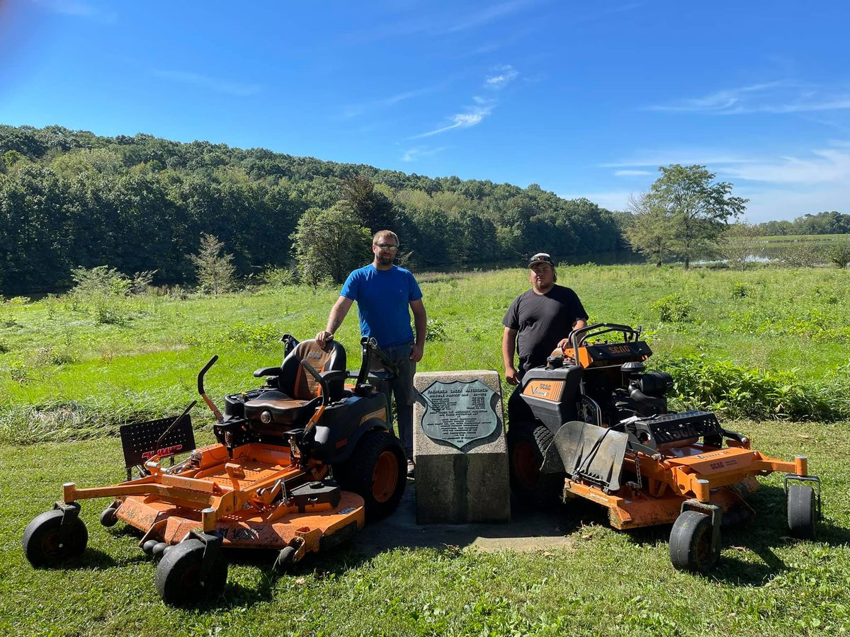 Mowing for Jonathan A. Henne Property Services. in Hamburg, PA