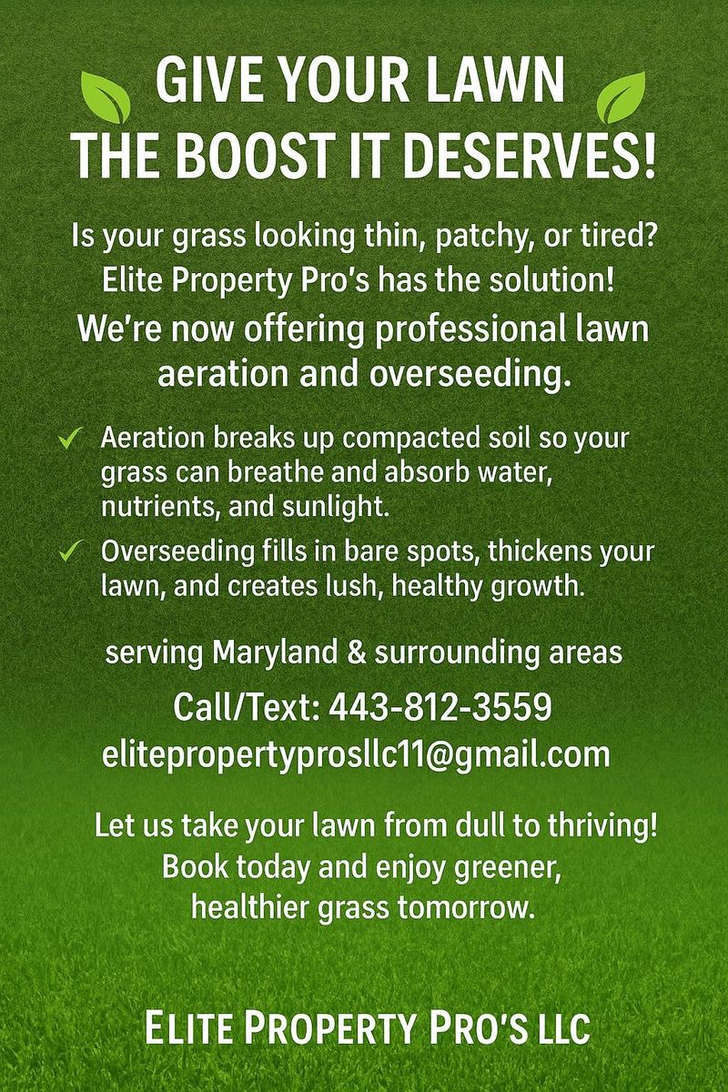 Other Services for Elite Property Pro’s LLC in Taneytown, MD